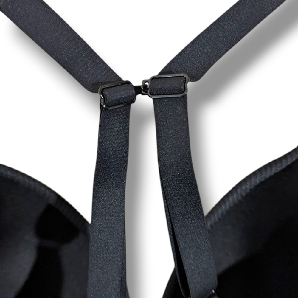 NWT LARGE All In Motion Black Seamless Bra - Picture 4 of 11